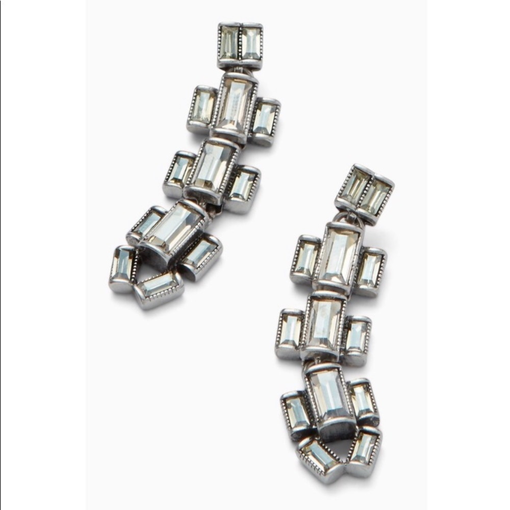 Stella Dot Hatley Baguette Earrings